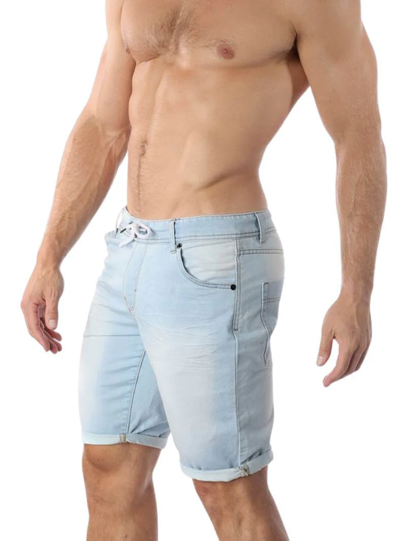 aussieBum Byron Stretch Denim Shorts - Image 2