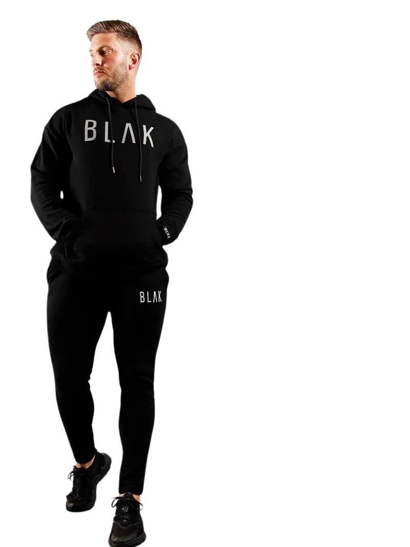 BLAK Reflective Logo Oversized Hoodie - Image 5
