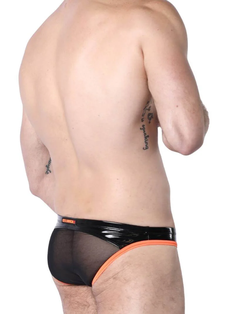 CellBlock13 Latex Look Low Rise Brief - LAST FEW! - Image 5