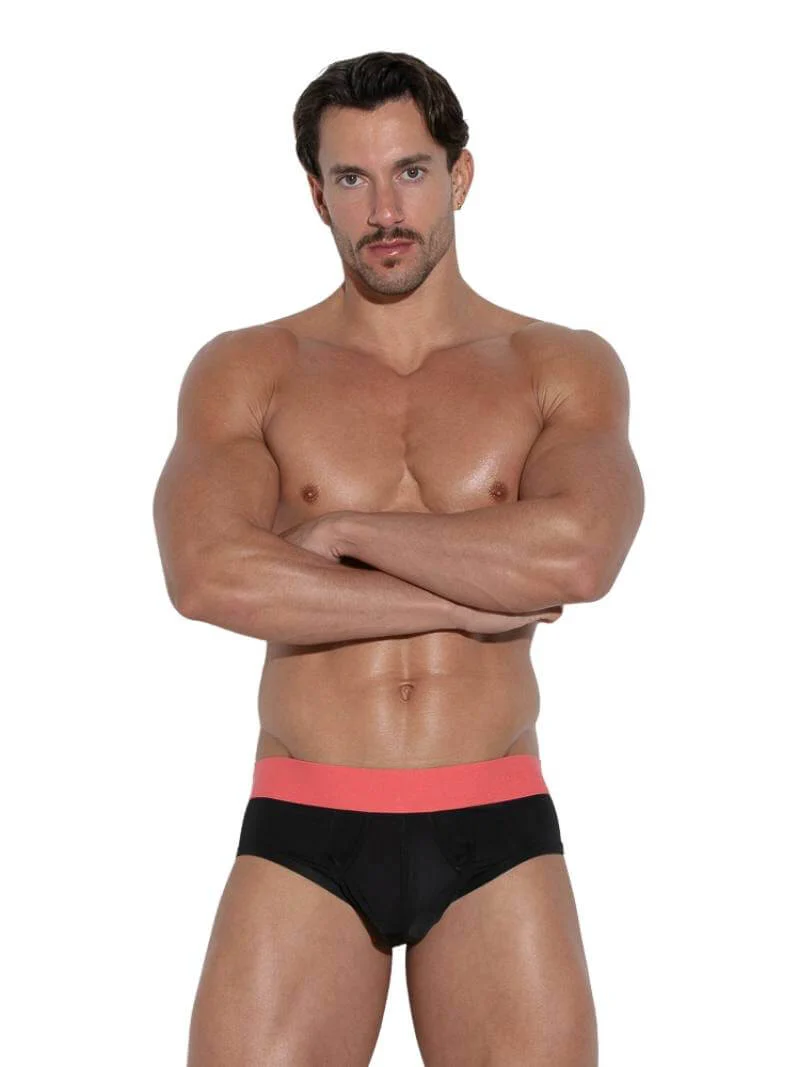 CODE 22 Work Out Microfiber Brief with Support Pouch - SIZE XL - Image 3