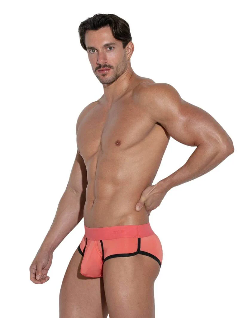 CODE 22 Work Out Microfiber Brief with Support Pouch - SIZE XL - Image 7
