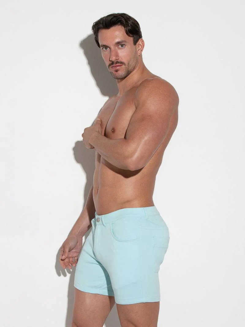 CODE22 5 Pocket Short: Mid-Thigh Length - Image 4