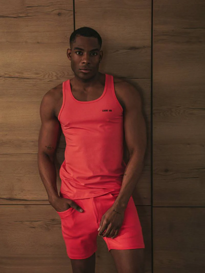 CODE 22 Modal Racerback Tank Top - Image 2