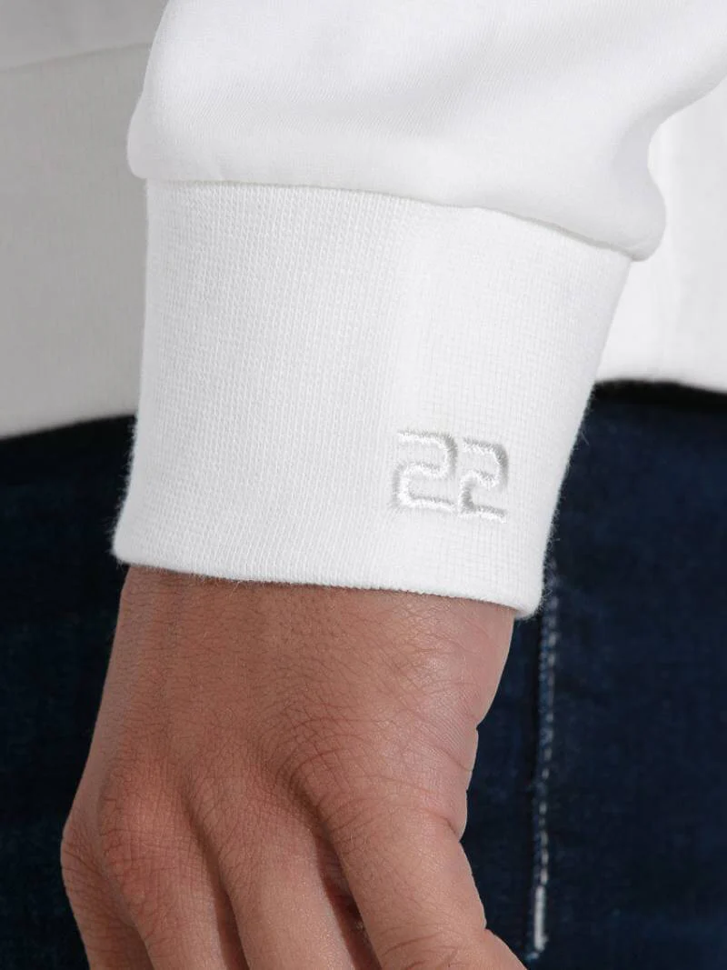 CODE22 Sweatshirt: Double Layer Smooth Technical Fabric - Image 6