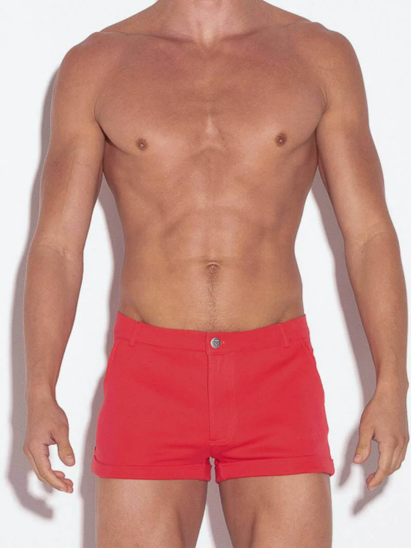 CODE22 Mini Pocket Short: Super-Short Turn-Up Legs - Image 6