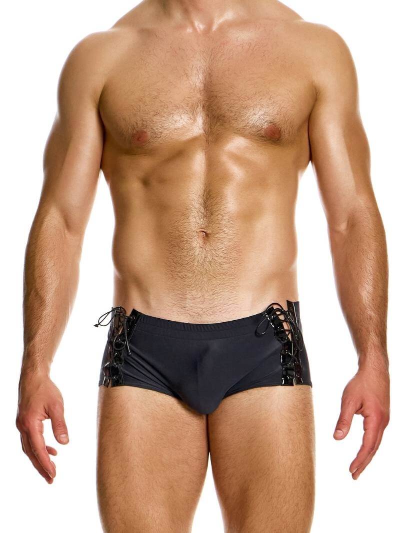 MODUS VIVENDI Boudoir Brazil Cut Swim Trunk - Image 3