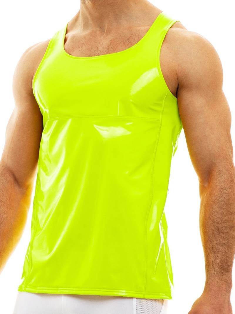 MODUS VIVENDI Vinyl Vest: Shiny PVC Look - Image 6