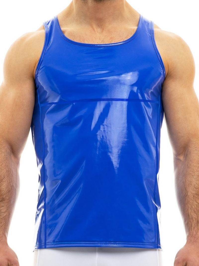 MODUS VIVENDI Vinyl Vest: Shiny PVC Look - Image 8