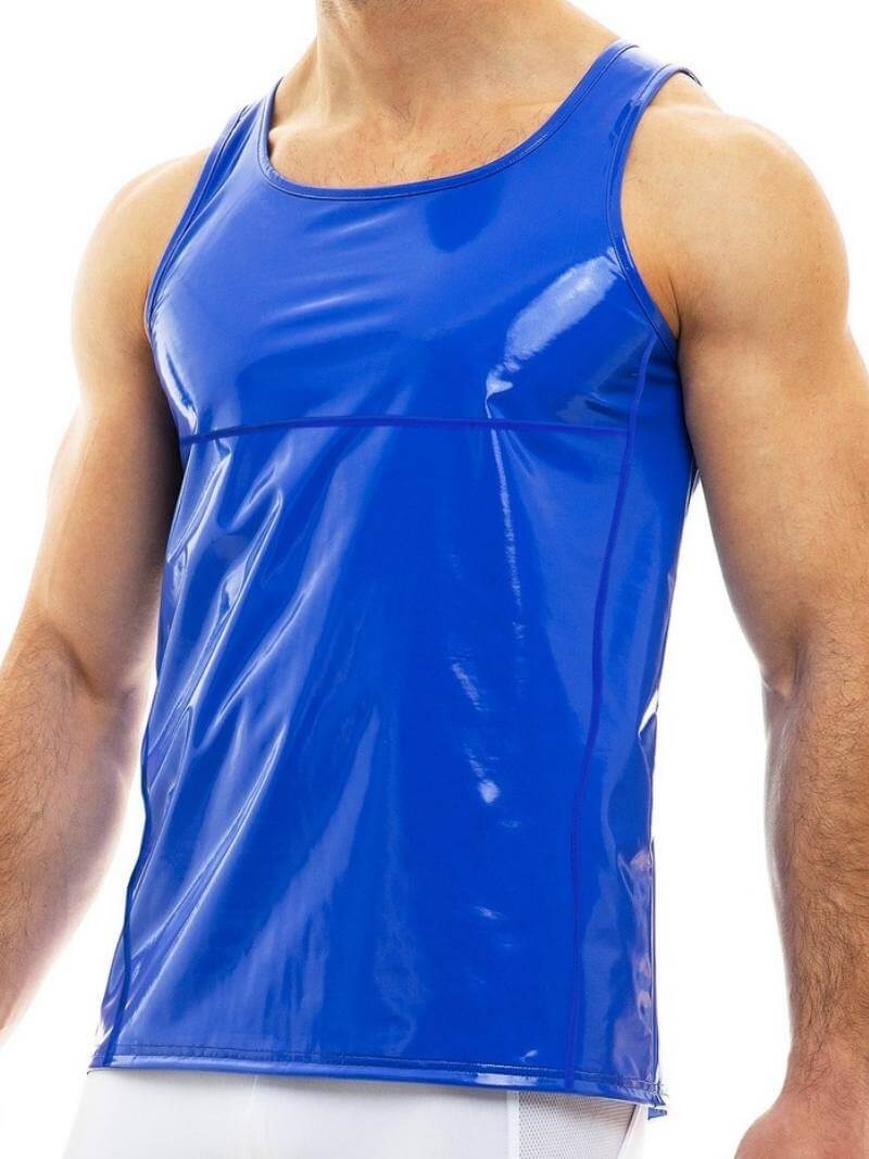 MODUS VIVENDI Vinyl Vest: Shiny PVC Look - Image 9