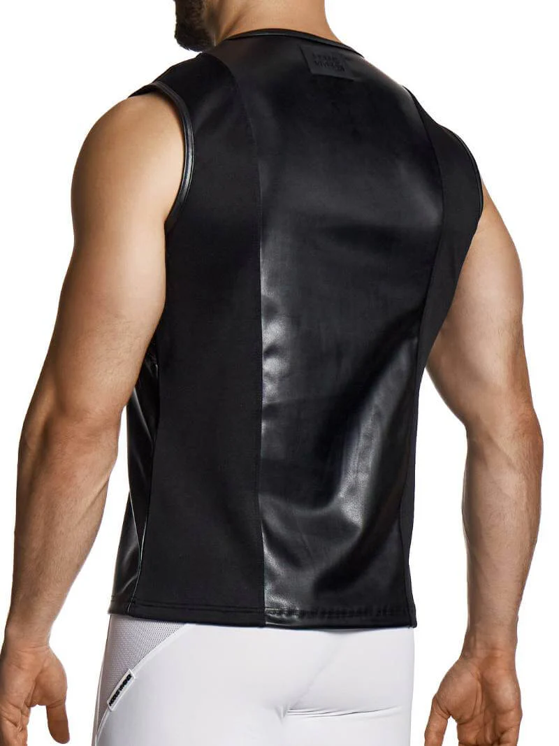 MODUS VIVENDI Prince Albert Leather Sleeveless Tank - Image 3