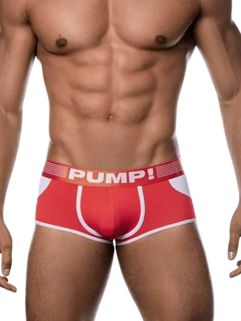 PUMP Underwear Access Backless Trunk, Red - Image 2