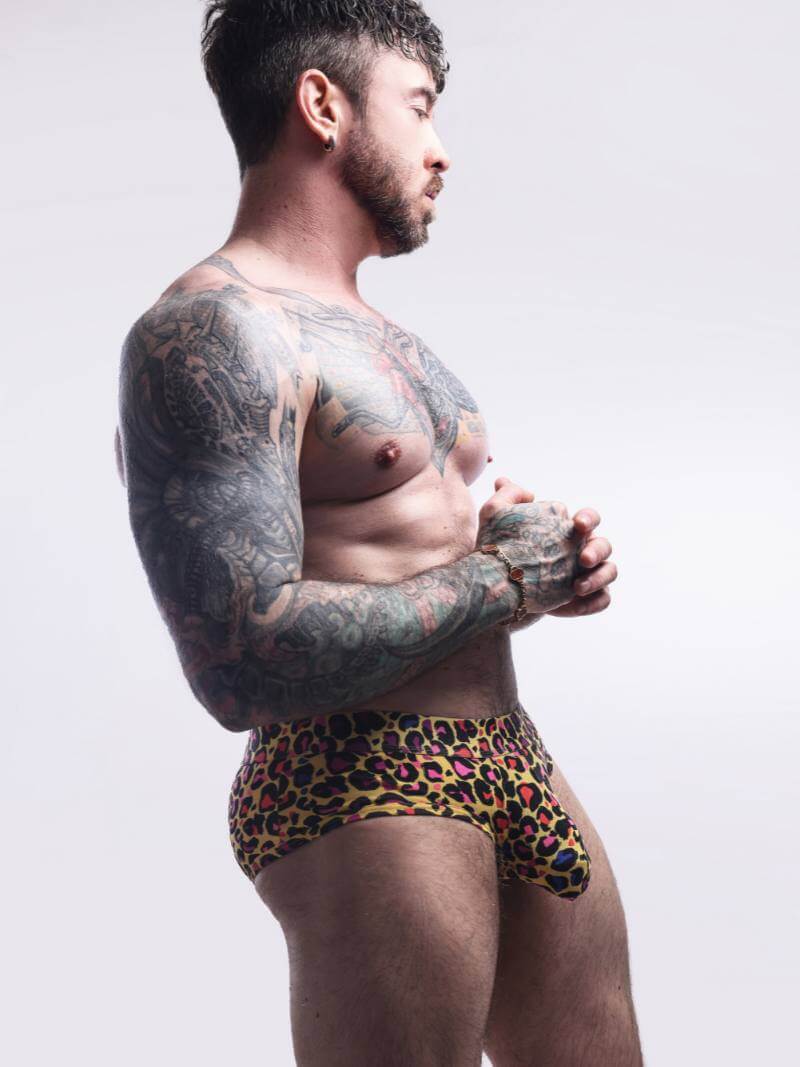 SUKREW Wild Apex Brief – Men's Supportive Pouch Cotton Underwear - Image 3