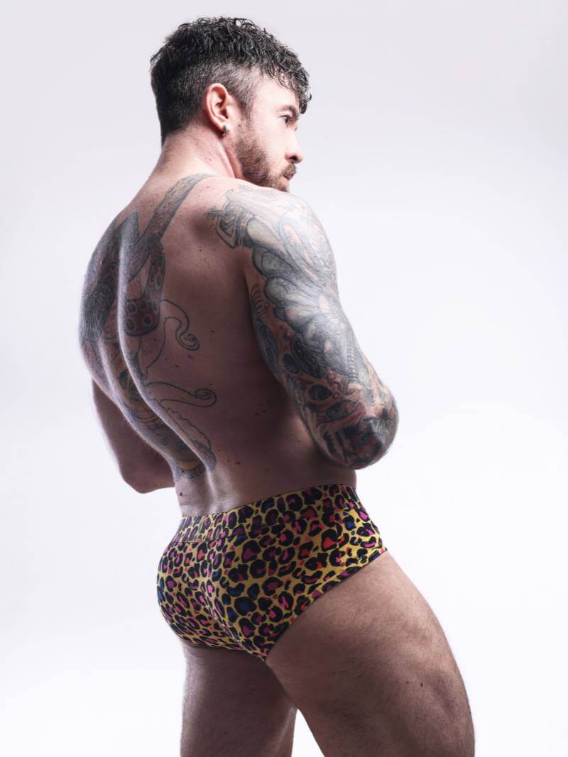 SUKREW Wild Apex Brief – Men's Supportive Pouch Cotton Underwear - Image 4