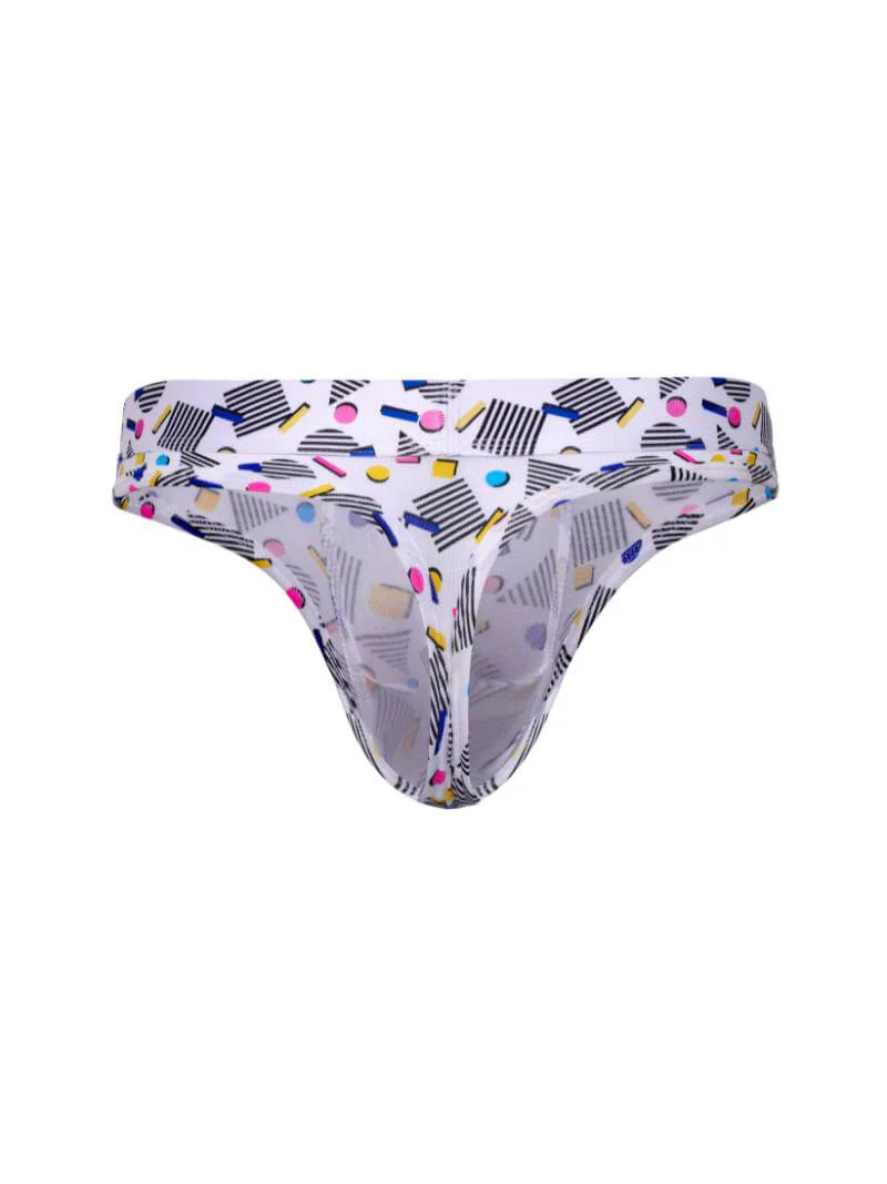 SUKREW Bounce Poppin Long Pouch Thong – Men's Enhancing Cotton Underwear - Image 5