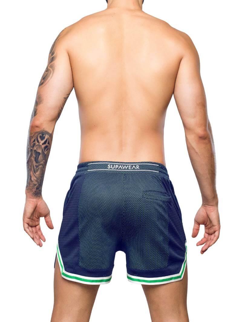 SUPAWEAR Swish Mesh Mid-Thigh Sports Shorts - Image 3