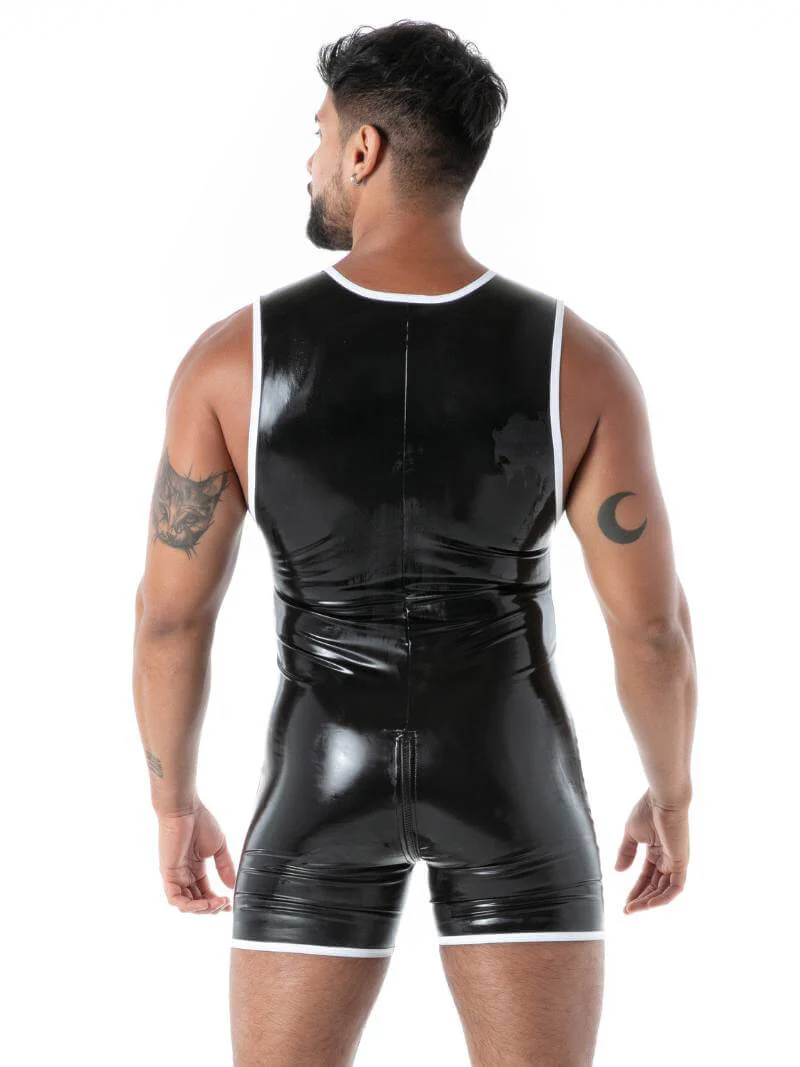TOF Paris Latex Second Skin Singlet - Image 5